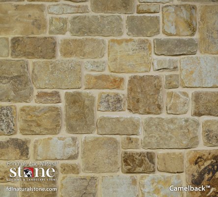 Biltmore Collection - Camelback™ stone veneer from Fond du Lac Natural Stone™