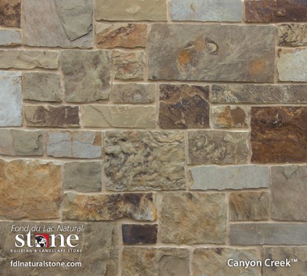 Biltmore Collection - Canyon Creek™ stone veneer from Fond du Lac Natural Stone™