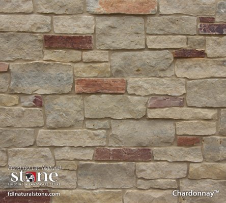 Tuscan Collection - Chardonnay™ stone veneer from Fond du Lac Natural Stone™