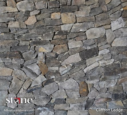 Ledgestone Collection - Cliffton Ledge™ stone veneer from Fond du Lac Natural Stone™