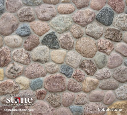 Fieldstone Collection - Cobblestone stone veneer from Fond du Lac Natural Stone™