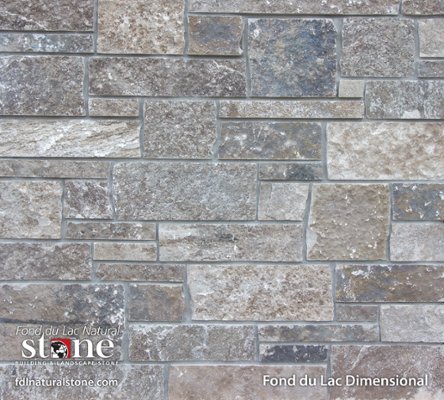 Dimensional Collection - Fond du Lac Dimensional stone veneer from Fond du Lac Natural Stone™