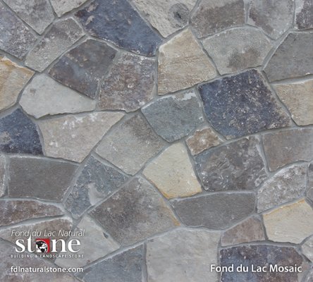 Mosaic Collection - Fond du Lac Mosaic stone veneer from Fond du Lac Natural Stone™