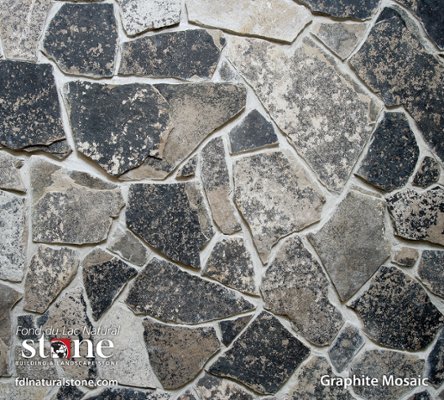 Mosaic Collection - Graphite Mosaic™ stone veneer from Fond du Lac Natural Stone™