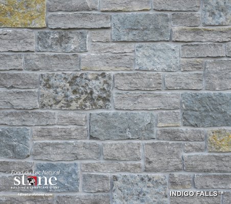 Falls Collection - Indigo Falls™ stone veneer from Fond du Lac Natural Stone™