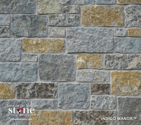 Biltmore Collection - Indigo Manor™ stone veneer from Fond du Lac Natural Stone™