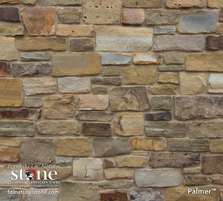 Tuscan Collection - Palmer™ stone veneer from Fond du Lac Natural Stone™