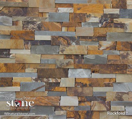 Ledgestone Collection - Rockford™ stone veneer from Fond du Lac Natural Stone™