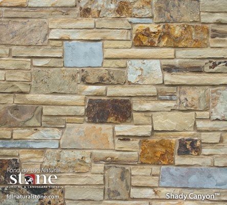 Traditional Collection - Shady Canyon™ stone veneer from Fond du Lac Natural Stone™