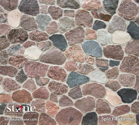 Fieldstone Collection - Split Fieldstone stone veneer from Fond du Lac Natural Stone™