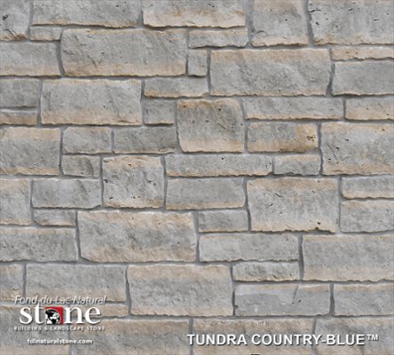 Country Collection - Tundra Country-Blue™ stone veneer from Fond du Lac Natural Stone™