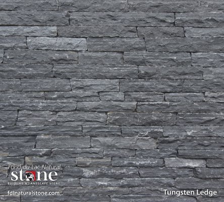 Ledgestone Collection - Tungsten Ledge™ stone veneer from Fond du Lac Natural Stone™