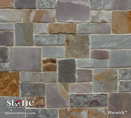 Biltmore Collection - Warwick™ stone veneer from Fond du Lac Natural Stone™