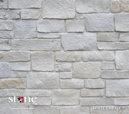 Traditional Collection - White Castle™ stone veneer from Fond du Lac Natural Stone™