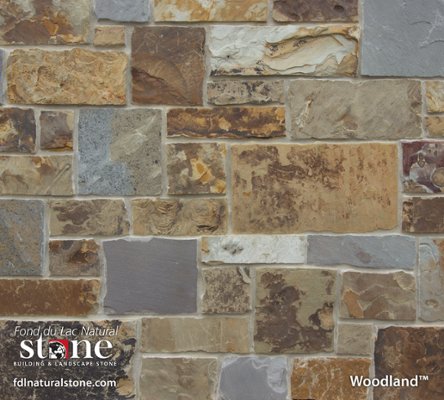 Biltmore Collection - Woodland™ stone veneer from Fond du Lac Natural Stone™