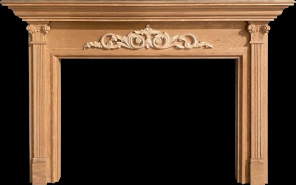 FSD2 from our collection of cast stone Fireplace Mantels