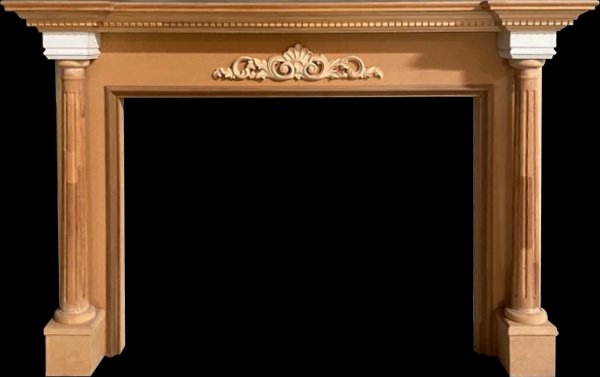 FSD4 from our collection of cast stone Fireplace Mantels