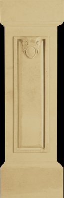 LEG34 from our collection of cast stone Fireplace Mantels