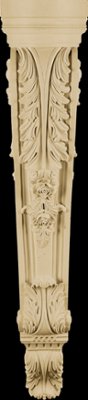 LEG37 from our collection of cast stone Fireplace Mantels